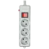 Gembird SPG3-G-6G-PRO Сетевой фильтр 1.8 м кабель 3 розеток