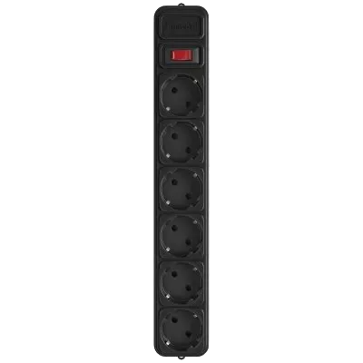 Gembird SPG6-G-15B Мережевий фільтр 4.5 м кабель 6 розеток