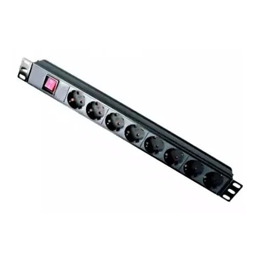 SPP8-WC Фільтр 8 розеток без кабелю 19 '' з вимикачем