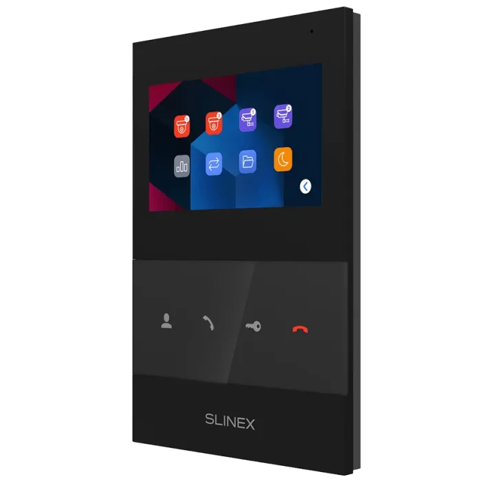 Slinex SQ-04 Black + ML-17HR Graphite Комплект відеодомофону