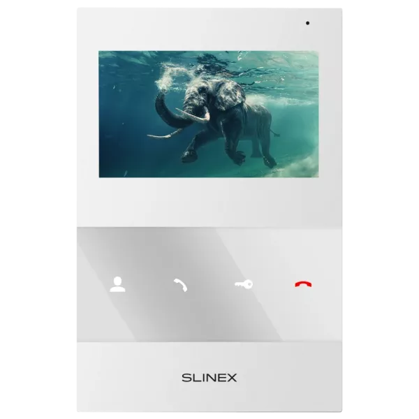 SQ-04M 4.3" дюймів (white) Відеодомофон Slinex