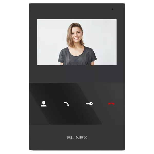 SQ-04M 4" дюйми (black) Відеодомофон Slinex