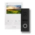 Slinex SQ-04N Cloud white + ML-17HD black Комплект видеодомофон + панель вызова