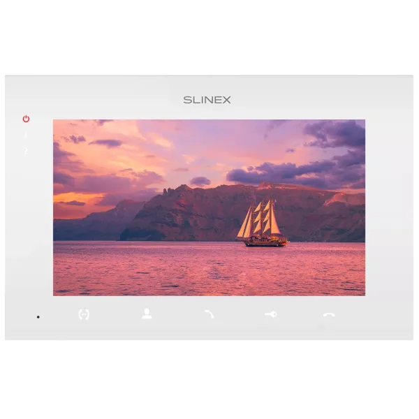 SQ-07MTHD 7” дюймів (white) Відеодомофон Slinex