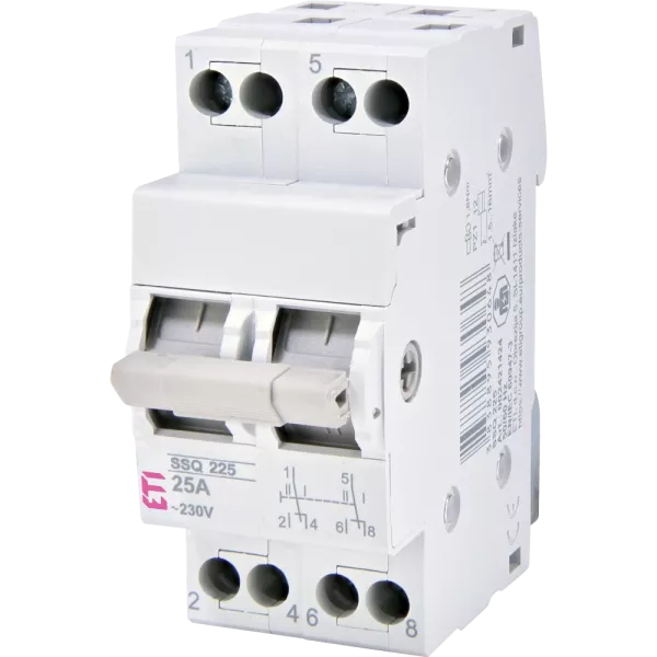 ЕТІ SSQ 240 "1-0-2", 2p 40A Перемикач навантаження