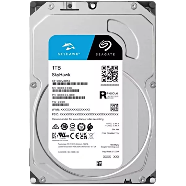 Seagate SkyHawk ST1000VX013 1Тб Жорсткий диск внутрішній