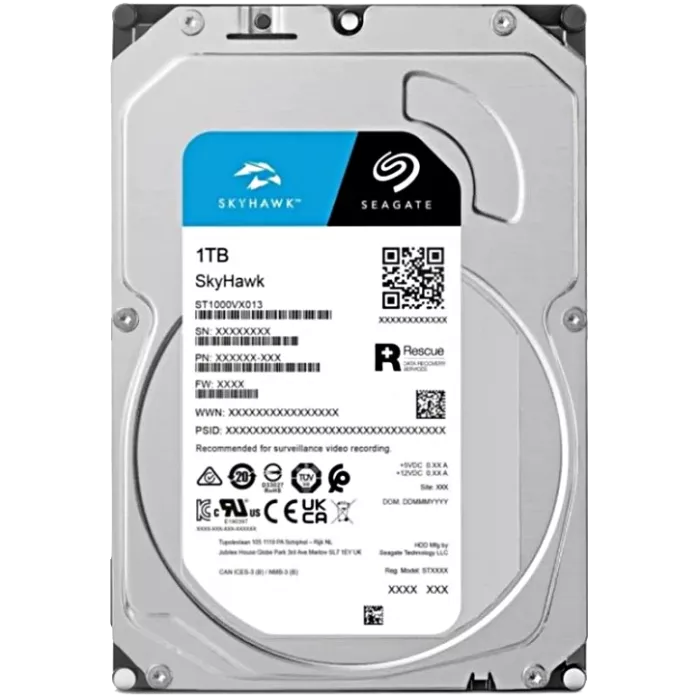 Seagate SkyHawk ST1000VX013 1Тб Жесткий диск внутренний