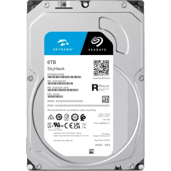 Seagate SkyHawk ST6000VX009 6Тб Жорсткий диск внутрішній