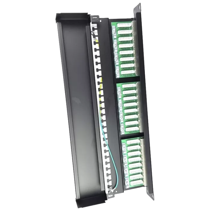 24 порта 1U 19" модульная (без модулей) STP патч-панель EServer
