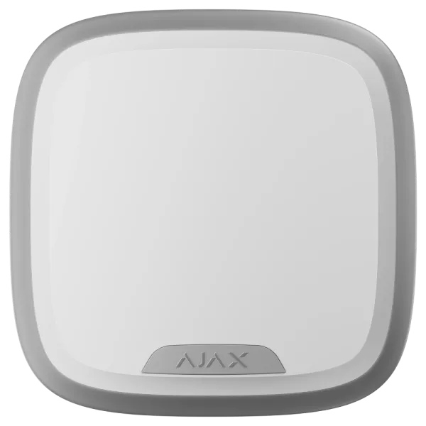 Бездротова вулична сирена Ajax Superior StreetSiren Plus white Jeweller