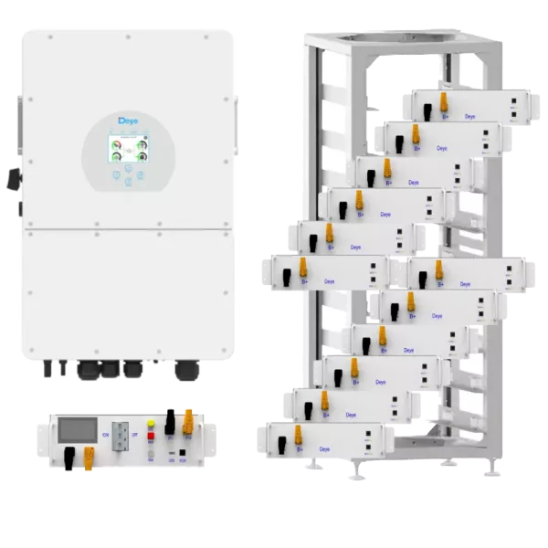 Deye SUN-15K-SG01HP3-EU-AM2 15кВт 60кВт*год Система безперебійного живлення трифазна