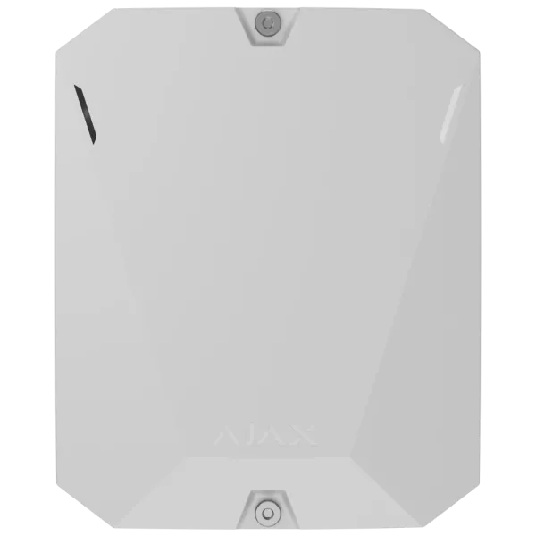 Бездротовий модуль для інтеграції до 18 сторонніх пристроїв у систему Ajax Superior MultiTransmitter G3 Jeweller white