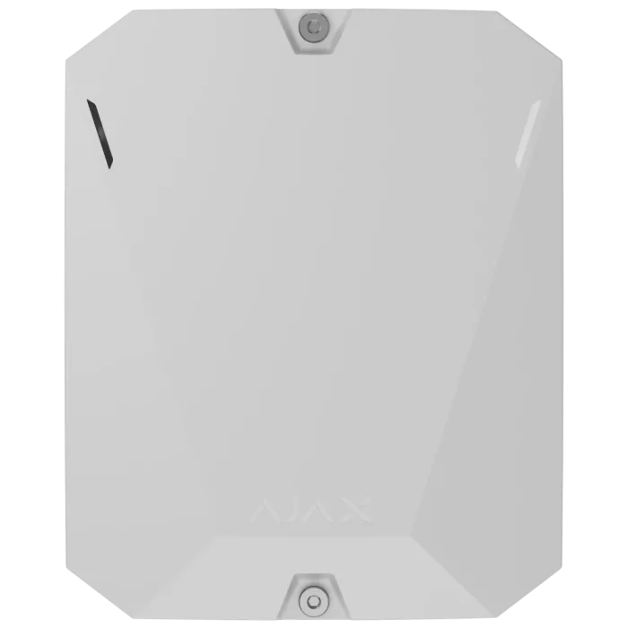 Бездротовий модуль для інтеграції до 18 сторонніх пристроїв у систему Ajax Superior MultiTransmitter G3 Jeweller white