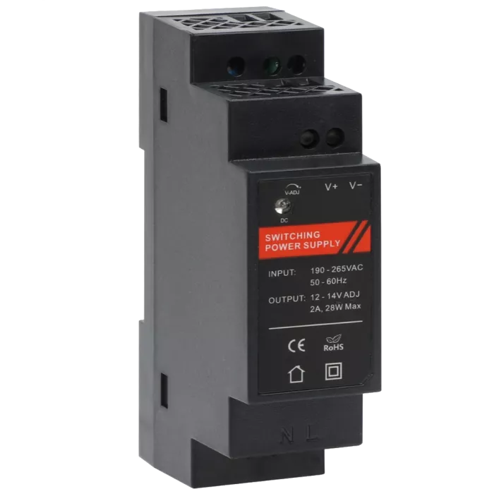 DR12024-01 12V/2A Блок питания на DIN рейке