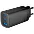 Gembird TA-UC-PDQC65-01-BK (USB Type A + USB Type C) Мережевий зарядний пристрій