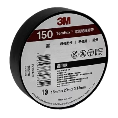 3М Temflex 150 Ізострічка чорна