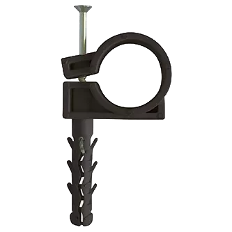 APRO 20-22 мм (пач. 50 шт.) чорна Обойма для труб і кабелю