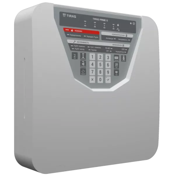 "Tiras PRIME S" Прилад приймально-контрольний пожежний