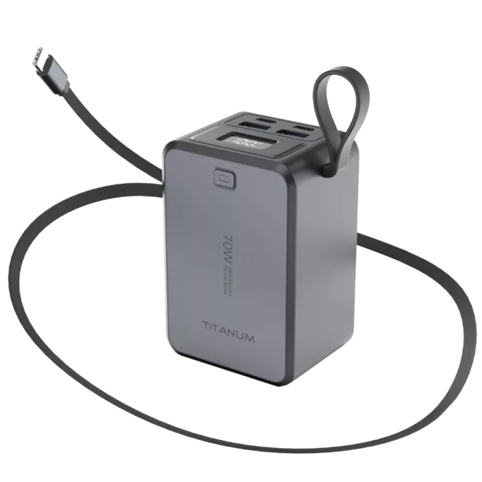 TITANUM TPB-WP049 PD70W Grey 20000mAh Повербанк