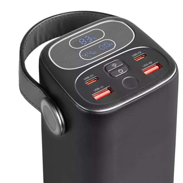 Videx TITANUM WC40 PD65W Black 40000mAh Повербанк