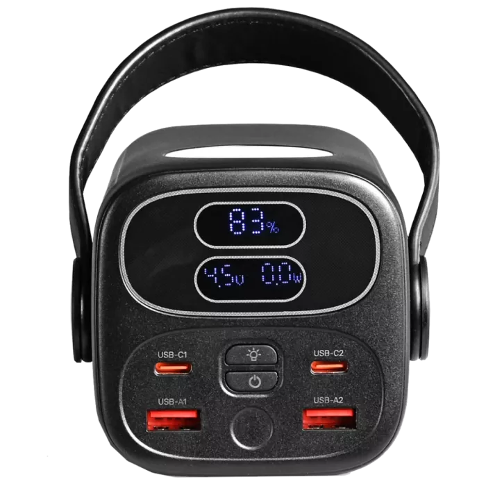 Videx TITANUM WC40 PD65W Black 40000mAh Повербанк