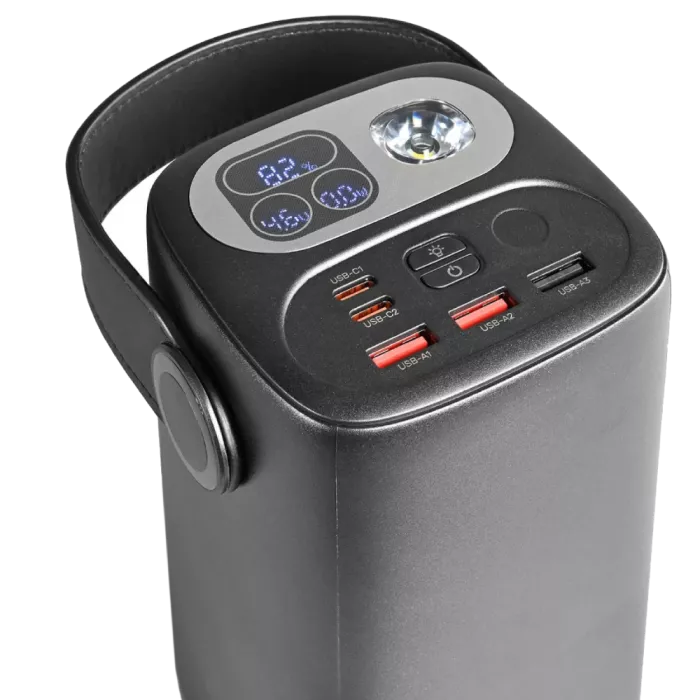 Videx TITANUM WC60 PD100W Black 60000mAh Повербанк