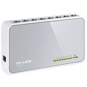 TP-LINK TL-SF1008D 8-портовий 10/100 Мбіт/с настільний комутатор