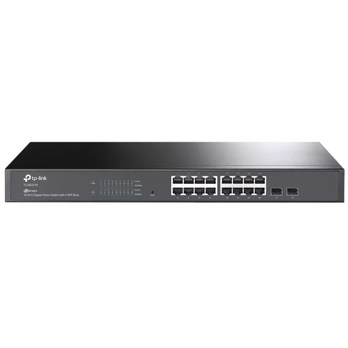 TP-LINK SG2218 SFP Комутатор 16 портів керований