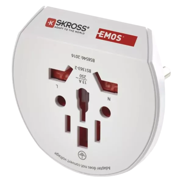 EMOS P0055N Універсальний адаптер для подорожей