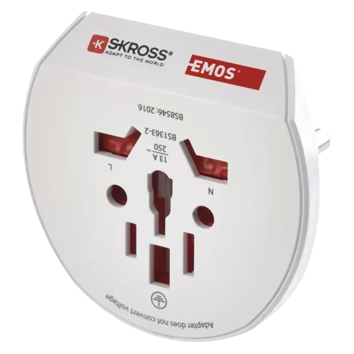 EMOS P0055N Універсальний адаптер для подорожей