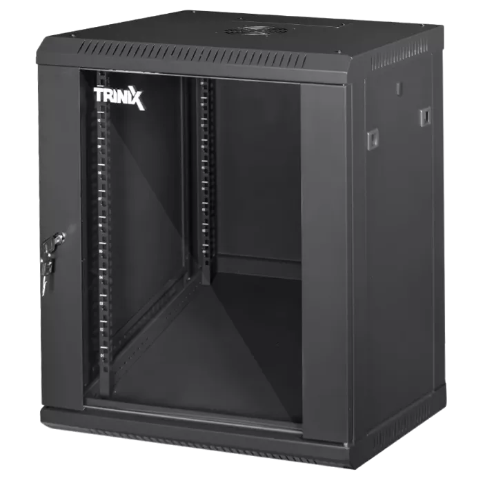 Trinix TRX-12U/600x450x637 Black Комутаційна шафа