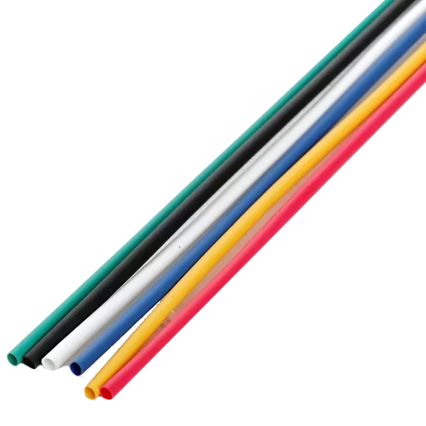 APRO 2мм 6 кольорів (пак. 1м 30шт) Термозбіжна трубка набір