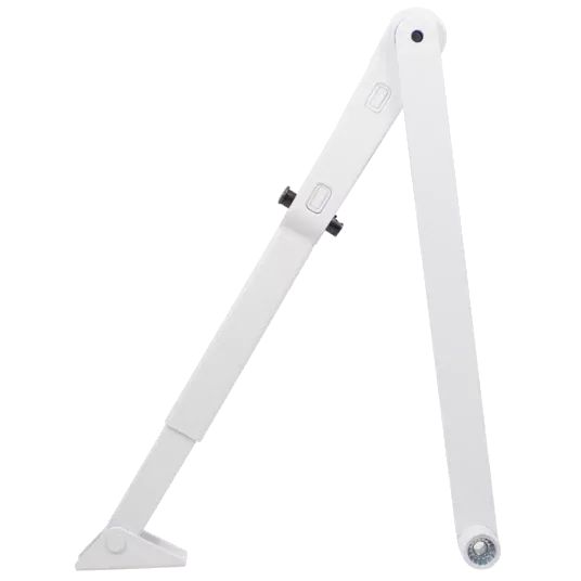 GEZE TS 2000/TS 4000 RAL 7016 Тяга стандартна з фіксацією біла