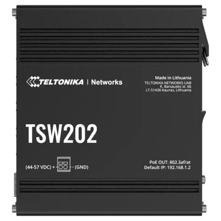 Teltonika TSW202 PoE+ Комутатор 8 портів керований