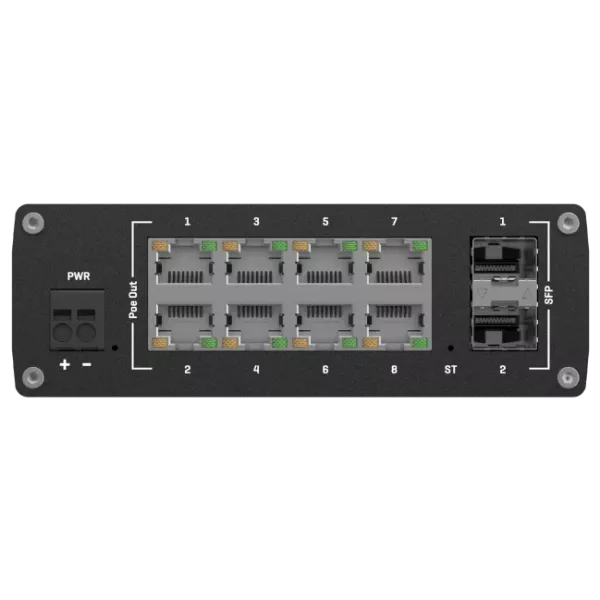 Teltonika TSW202 PoE+ Комутатор 8 портів керований