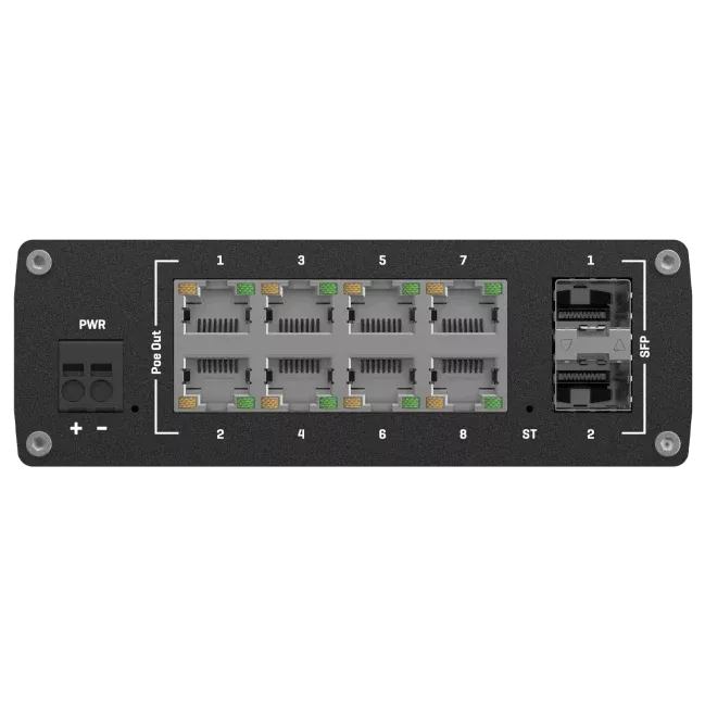 Teltonika TSW202 PoE+ Комутатор 8 портів керований