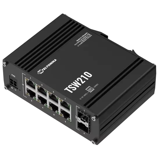 Teltonika TSW210 Комутатор 8 портів некерований