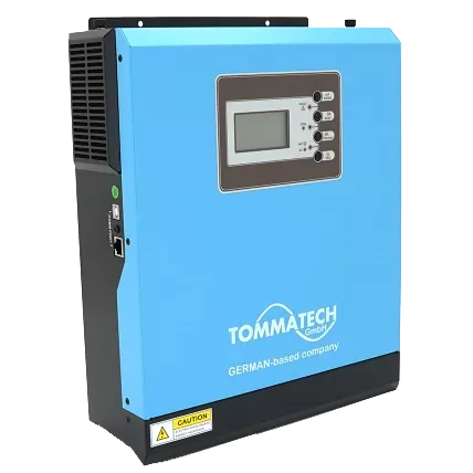 TOMMATECH TT-NEW1K-12 1000W 12V 20/10А Гібридний інвертор однофазний