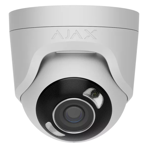 Ajax TurretCam HL (8 Mp/4 mm) white IP відеокамера