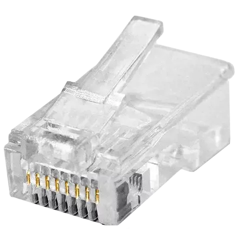 Tyco RJ-45 8P8C UTP Cat-5 (TCRJ45-UTP) Конектор (100 шт/уп.) Q100, Box