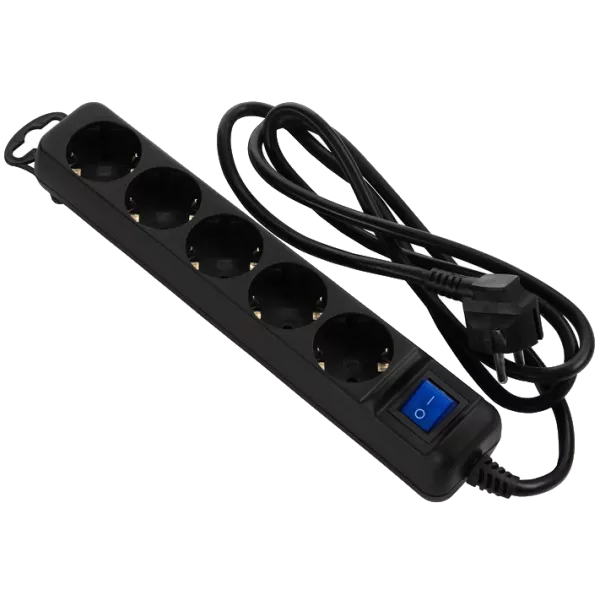 2E Подовжувач мережевий 5хТип F 16A 5м