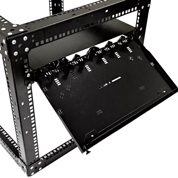 Cube 19" 9U CMS (UA-OFLC955W2.0-BK) Стійка-кронштейн