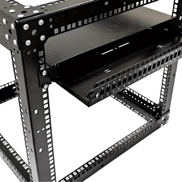 Cube 19" 9U CMS (UA-OFLC955W2.0-BK) Стійка-кронштейн