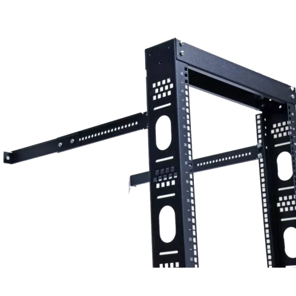 Комплект фіксаторів однорамної стійки до стіни чорний