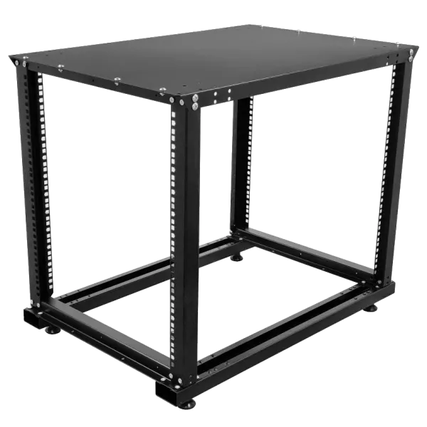 12U 750мм Стійка подвійна з дахом