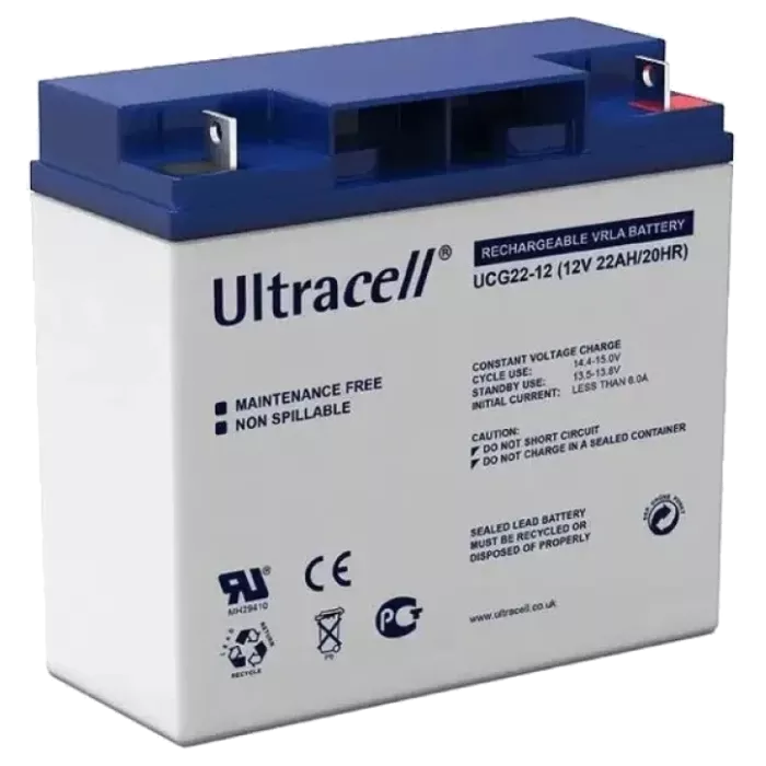 Ultracell UCG22-12 12V/22Ah Акумуляторна батарея