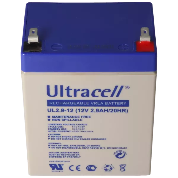Ultracell UL2.9-12 AGM 12V 2,9Ah Акумуляторна батарея