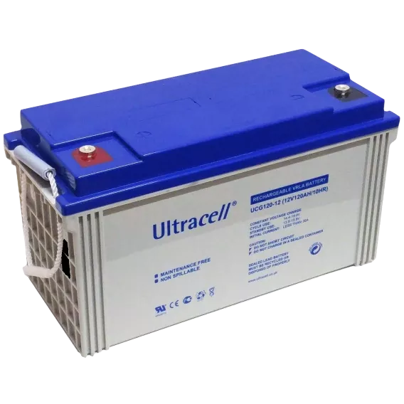 Ultracell UCG120-12 GEL 12 V 120 Ah Акумуляторна батарея