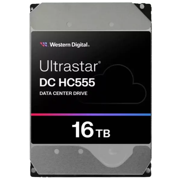 Western Digital Ultrastar HC555 16TB 7200rpm 512MB Жорсткий диск внутрішній