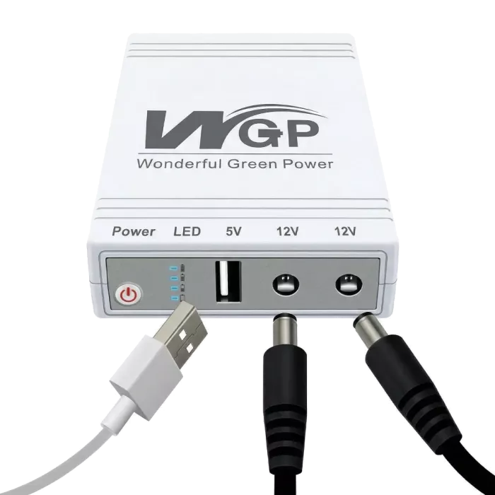 Mini UPS WGP UPS103C 20000mAh 5V/12V/12V Источник бесперебойного питания
